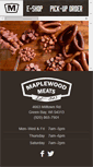 Mobile Screenshot of maplewoodmeats.com